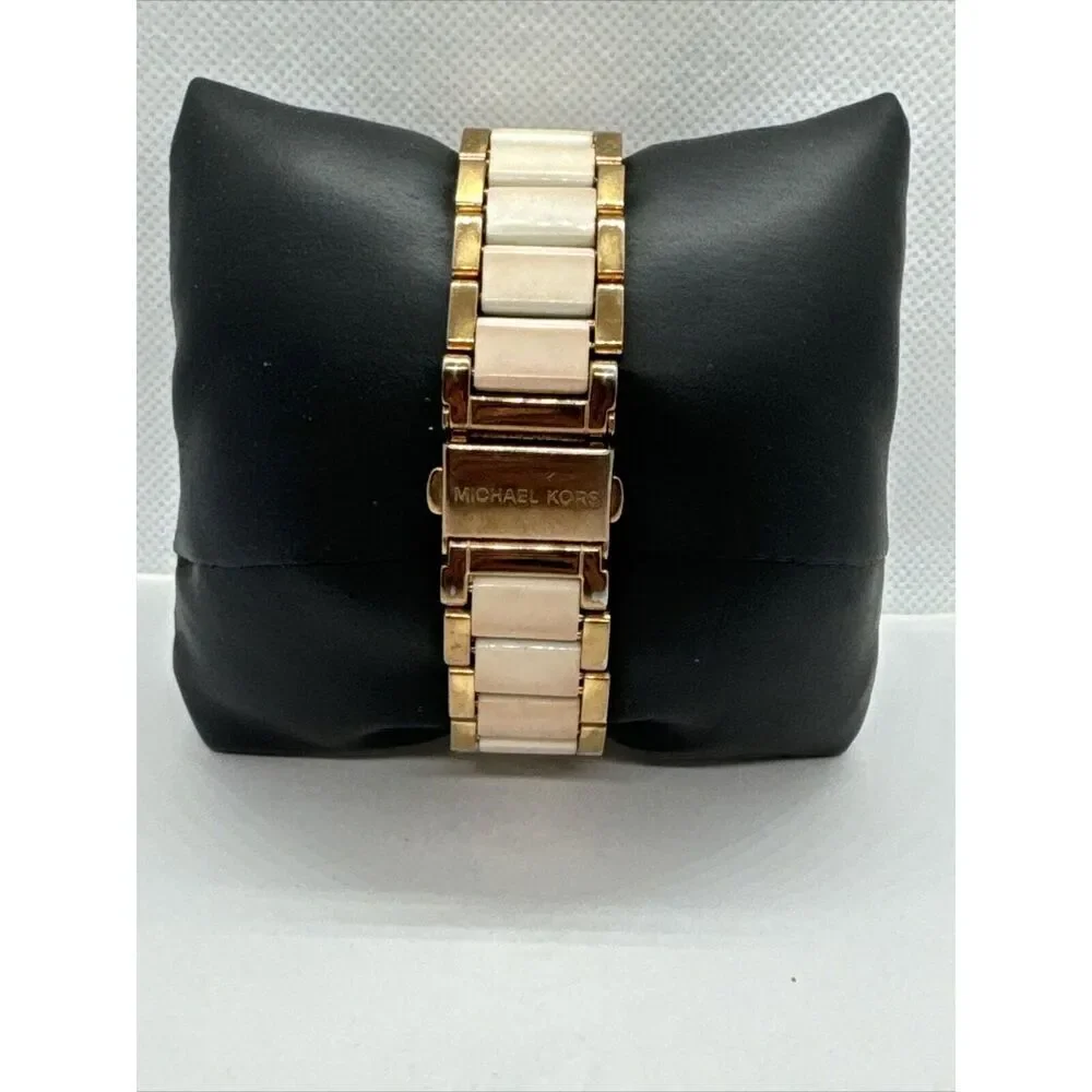 Michael Kors Parker MK5774 Women Two Tone Analog Dial Quartz Wrist Watch JNA380
